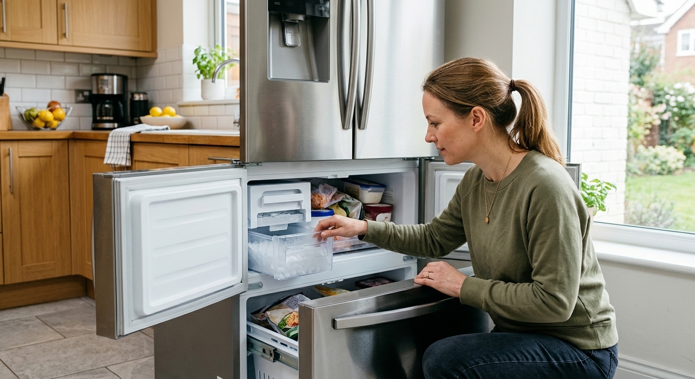 DIY fridge repair tips, checking the ice maker and door seal